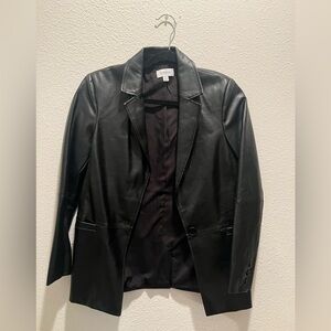 Evereve Pleather Blazer